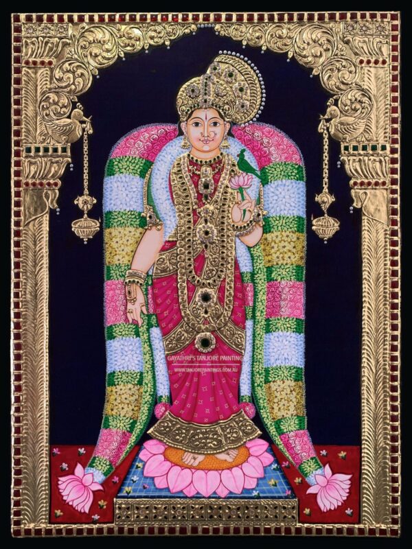 Aandal Tanjore Painting