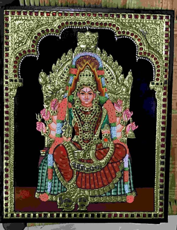 Samayapura Mariamman , Tanjore Painting [Digital Download Only]