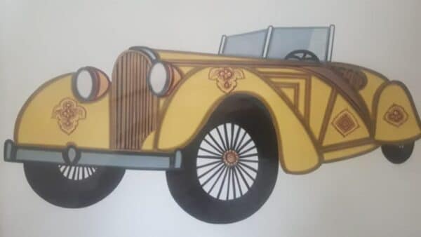 Vintage Cars # 24 (25 x 20 cm)