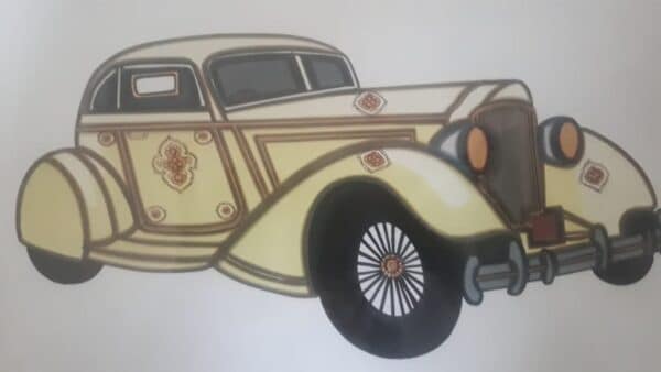 Vintage Cars # 25 (25 x 20 cm)