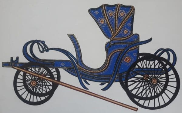 Traditional Royal Indian Buggie #16 (25 x 20 cm)