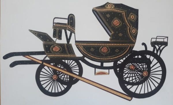 Traditional Royal Indian Buggie #15 (25 x 20 cm)