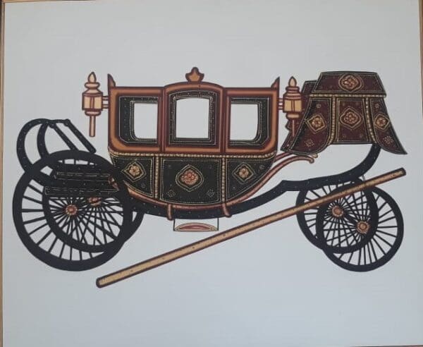 Traditional Royal Indian Buggie #14 (25 x 20 cm)