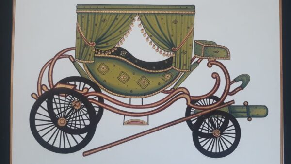 Traditional Royal Indian Buggie #1 (25 x 20cm)