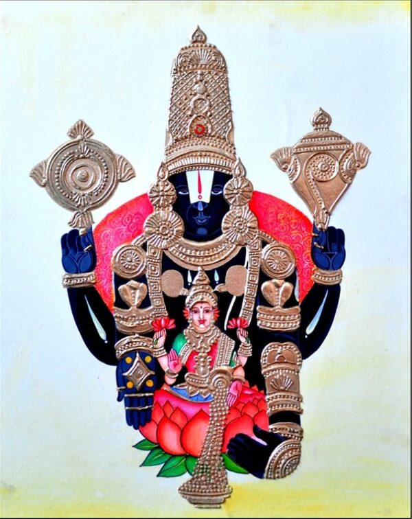 Tanjore Painting Radhika Ratkal 01