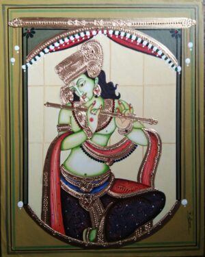 Indian Art Krishna Artist Rajkumar