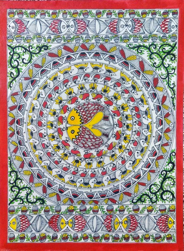 Bharni - Madhubani (12" x 15")