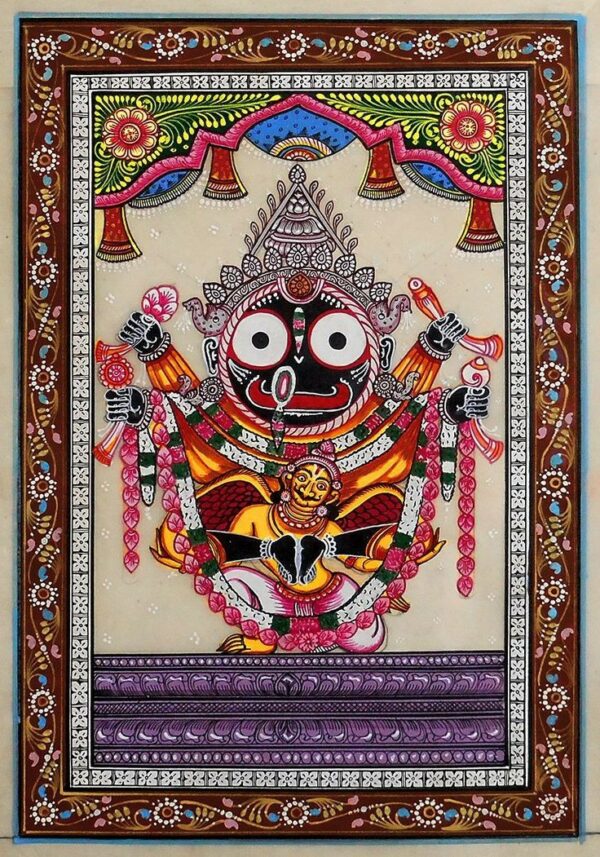 Jai Jagannath - Pattachitra (13" x 19")