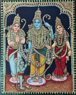 Tanjore Painting Shanmugasundaram - 18