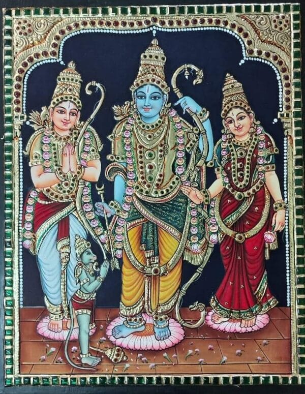 Tanjore Painting Shanmugasundaram - 18