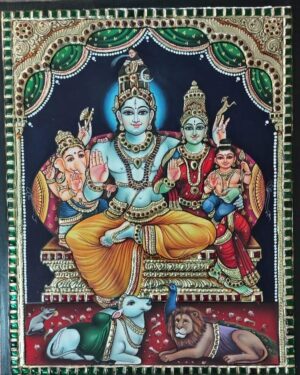 Tanjore Painting Shanmugasundaram - 17