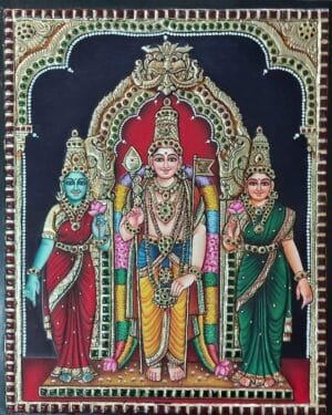 Tanjore Painting Shanmugasundaram - 13