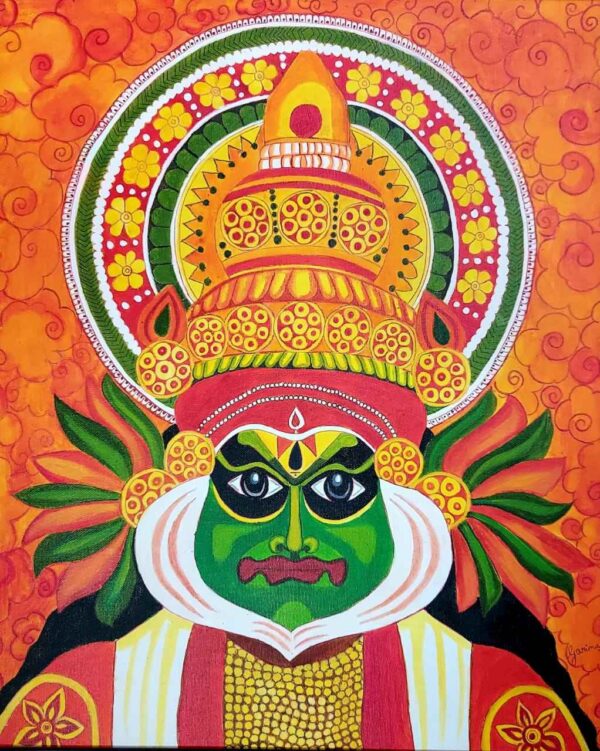 Kathakali, Kerala Mural