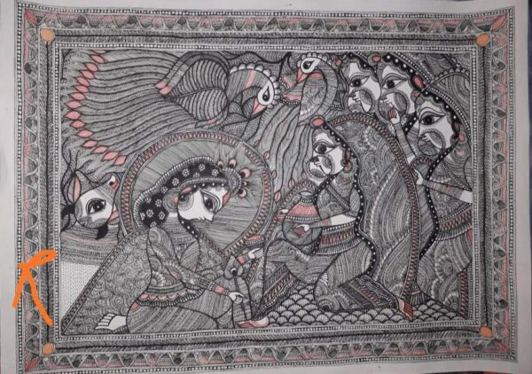 Madhubani Painting Ranjith Kumar Jha 06