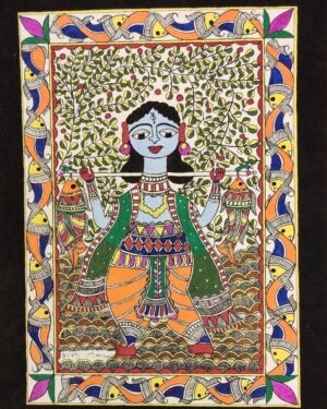 Madhubani Painting Kirty Manjari 18