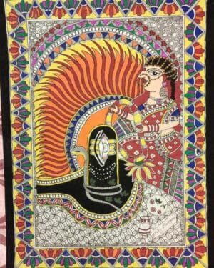 Madhubani Painting Kirty Manjari 14