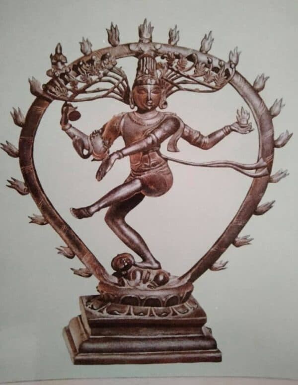 Lord Nataraja (Shiv Tandav) - Sand painting (36" x 42")