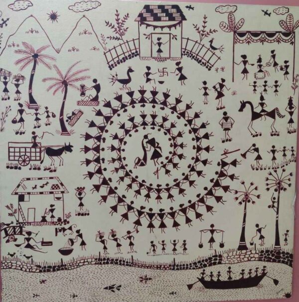 Indian Village, Warli Folk Art