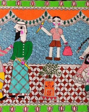 Madhubani Painting Kirty Manjari 19