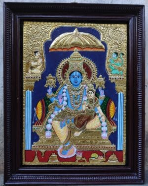 Tanjore Painting Ganesh Arumugam 07