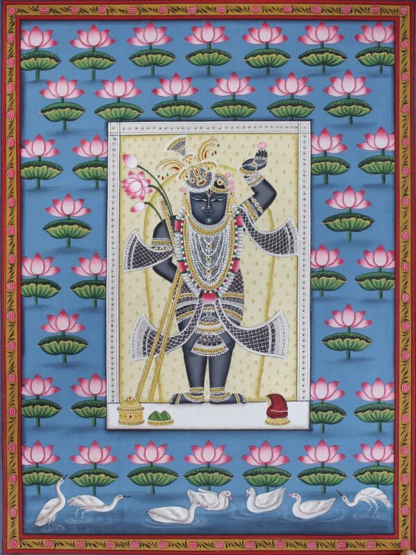 SHREENATH JI DARSHAN (Size - 18"x24" inches)