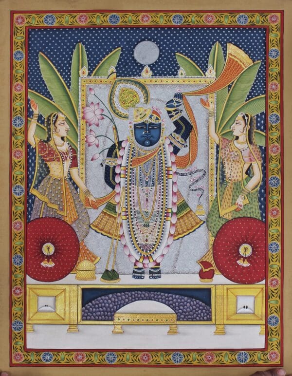 SHREENATH JI DARSHAN (Size - 18"x24")