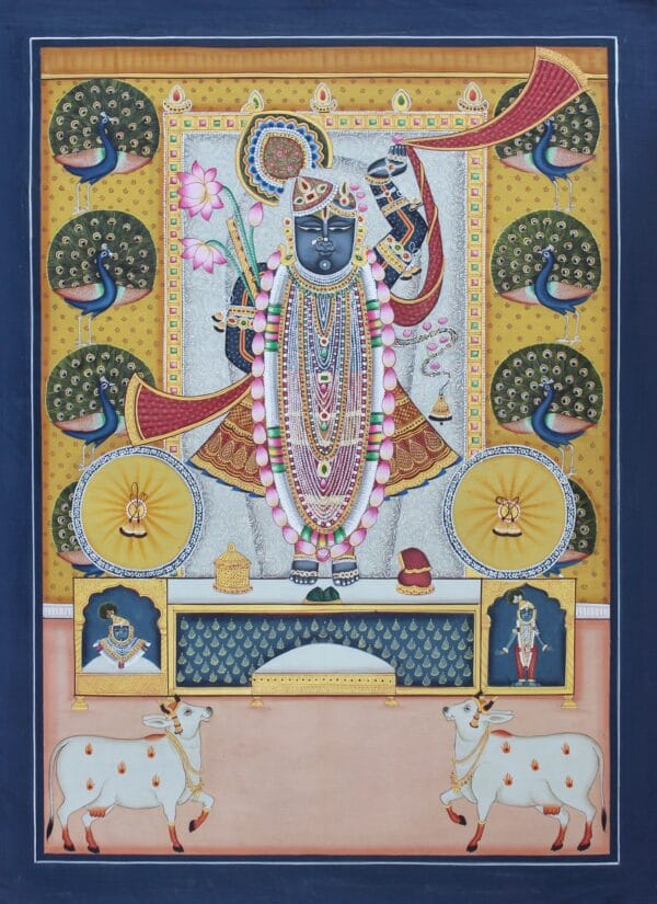 SHREENATH JI DARSHAN (Size - 18"x24" inches)