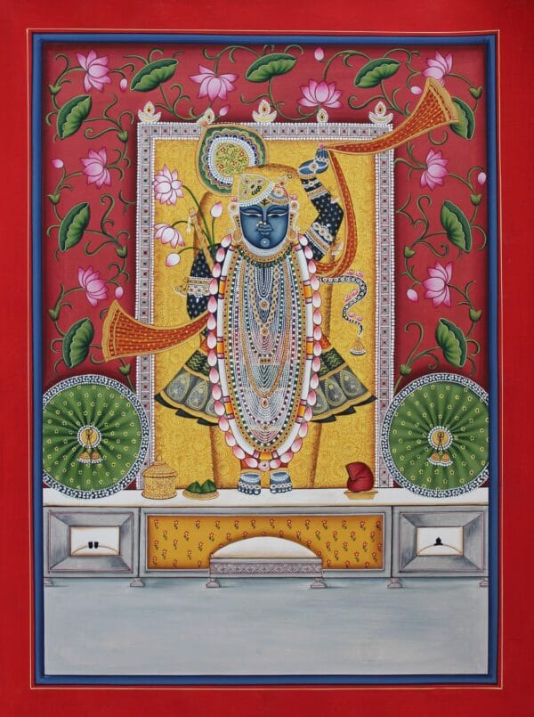 SHREENATH JI DARSHAN (Size - 18"x24" inches)