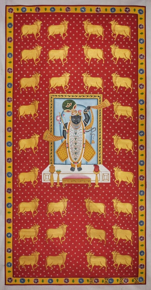 SHREENATH JI DARSHAN (Size - 2'x4' feet)