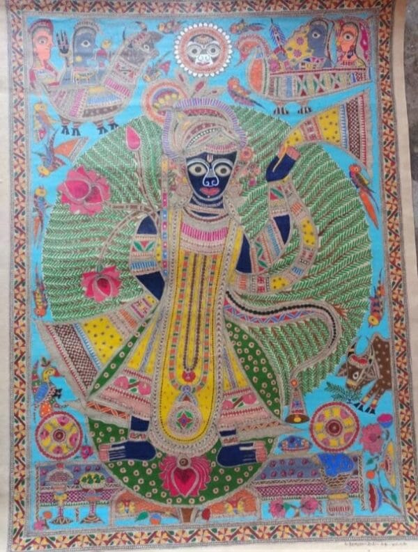 Madhubani painting - Chandra Bhushan - 01