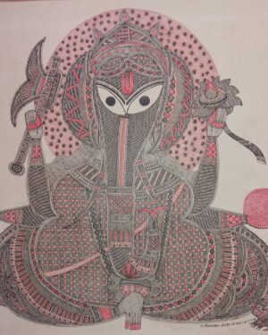 Madhubani painting - Chandra Bhushan - 09