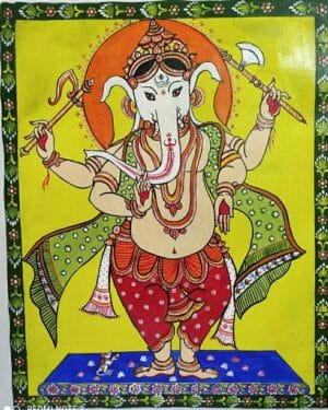 Pattachitra painting - kumar chandan - 03