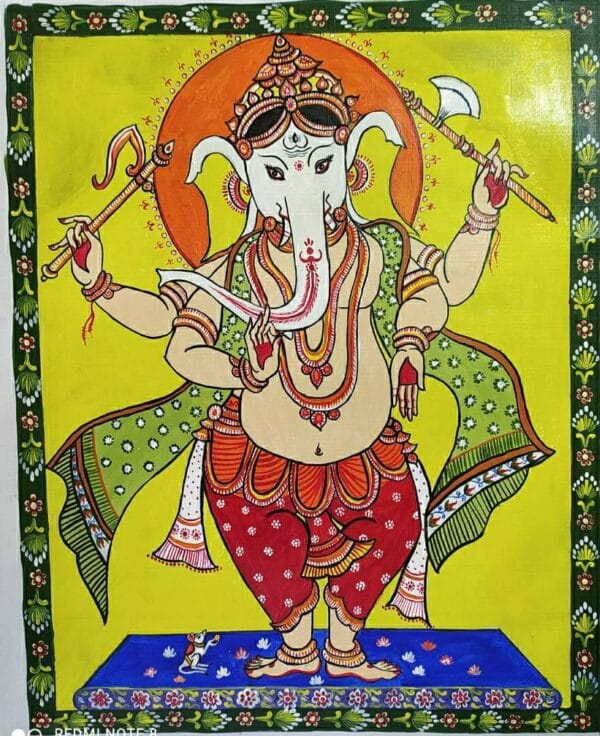 Pattachitra painting - kumar chandan - 03