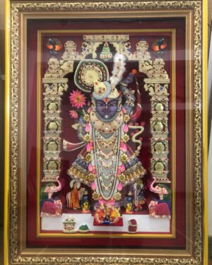 Rajbhog Darshan Murti - Pichhwai painting - Aditya - 02