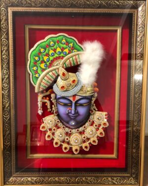 Shrinathji Chappan Bhog Darshan - Pichhwai painting - Aditya - 04