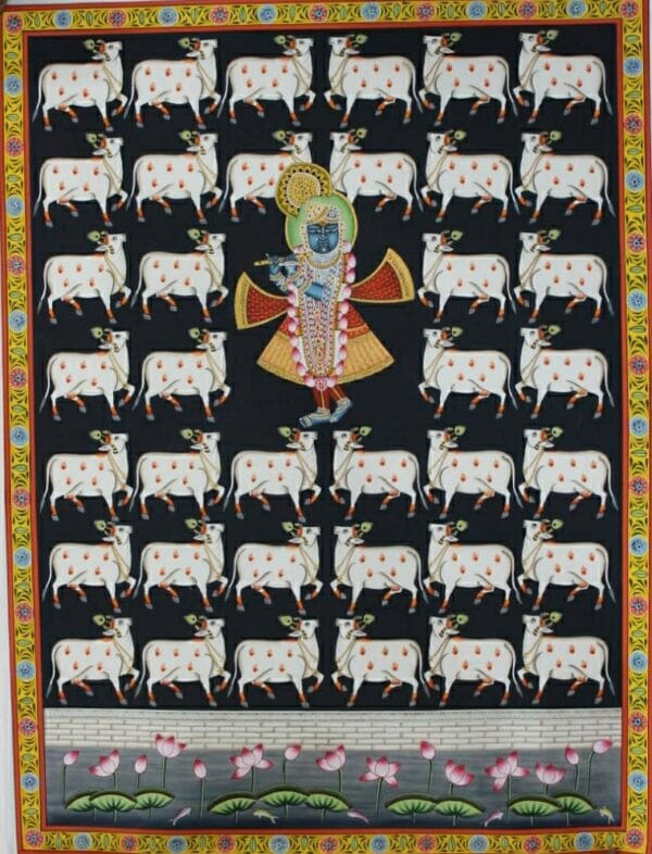 Gopashtami - Pichhwai painting (36" x 48")