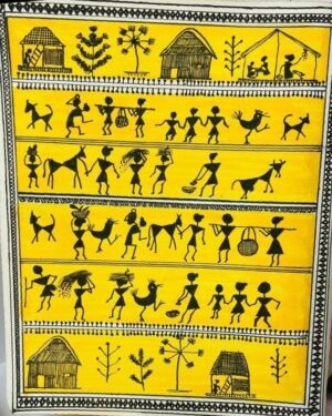 Warli painting - Sheetal Behati - 06