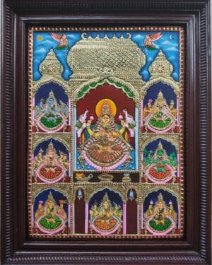 Tanjore Painting Ganesh Arumugam 04