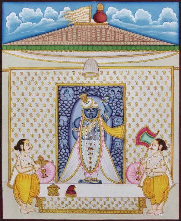 SHREENATH JI AARTI (6"X8" INCHES)