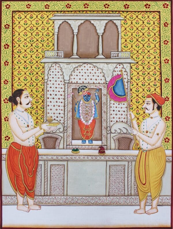 SHREENATH JI DARSHAN (6"x8" inches)