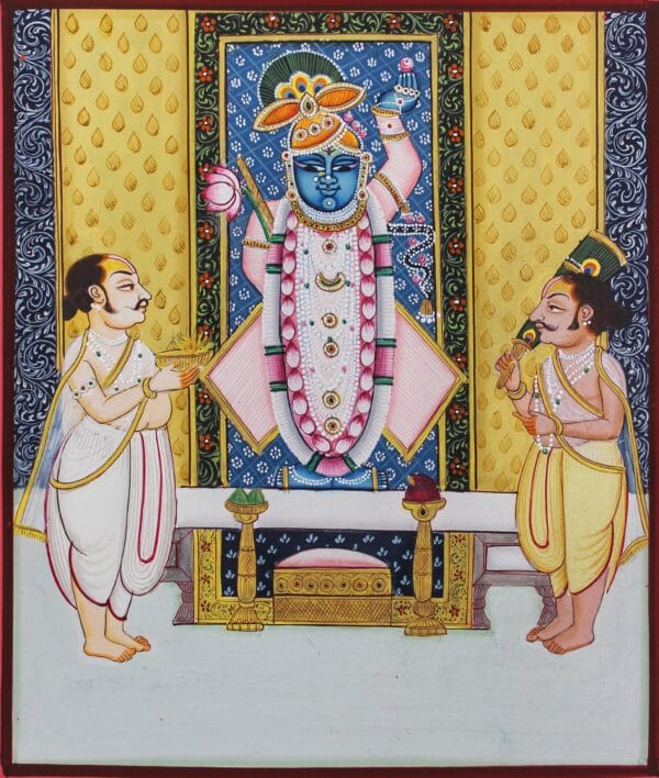 SHREENATH JI AARTI (6"X8" INCHES)