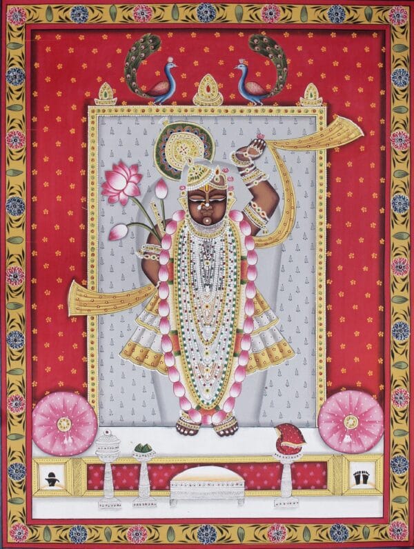 SHREENATH JI DARSHAN (18x24" inches)