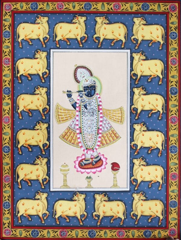 SHREENATH JI DARSHAN (18"x24" inches)