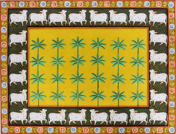 MODERN PATTERN OF PICHWAI (18"X24" INCHES)