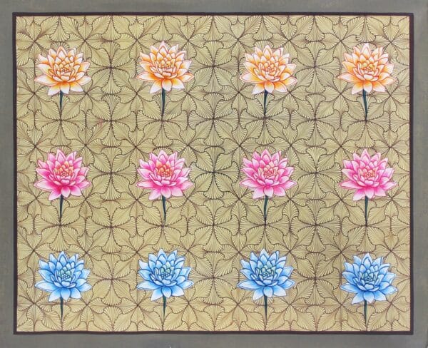 MODERN PATTERN OF PICHWAI (18"X24" INCHES)