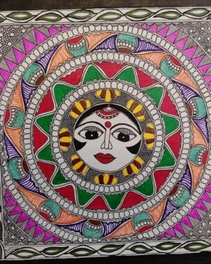 Madhubani Painting Kirty Manjari 5