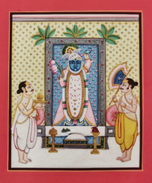 SHREENATH JI DARSHAN (6"x8" inches)