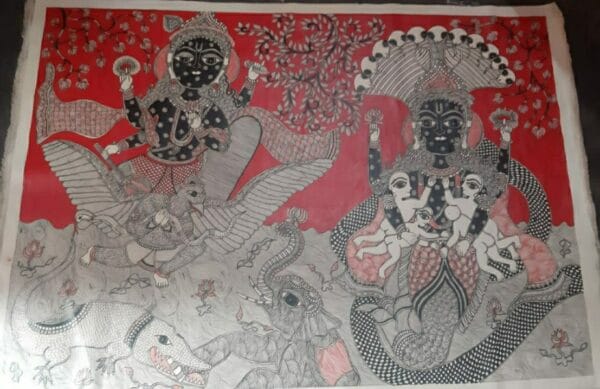 Madhubani Painting Ajith Kuma 8