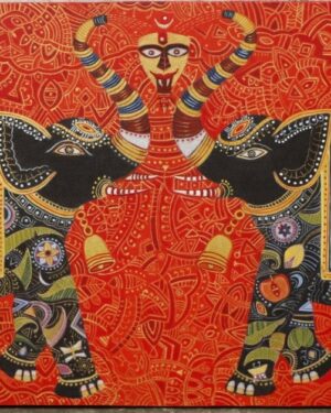 Indian Art - Bhaskar Lahari - 03