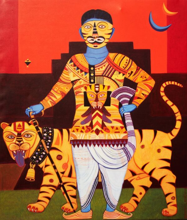 Indian Art - Bhaskar Lahari -18